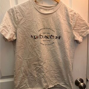 Coach White T-Shirt